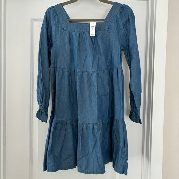 Gap Other - NWT GAP Girls Size 12 Lightweight Denim Dress Preppy All Seasons